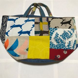 ミナペルホネン(mina perhonen)の【新品】ミナペルホネン  basketbag(ハンドバッグ)