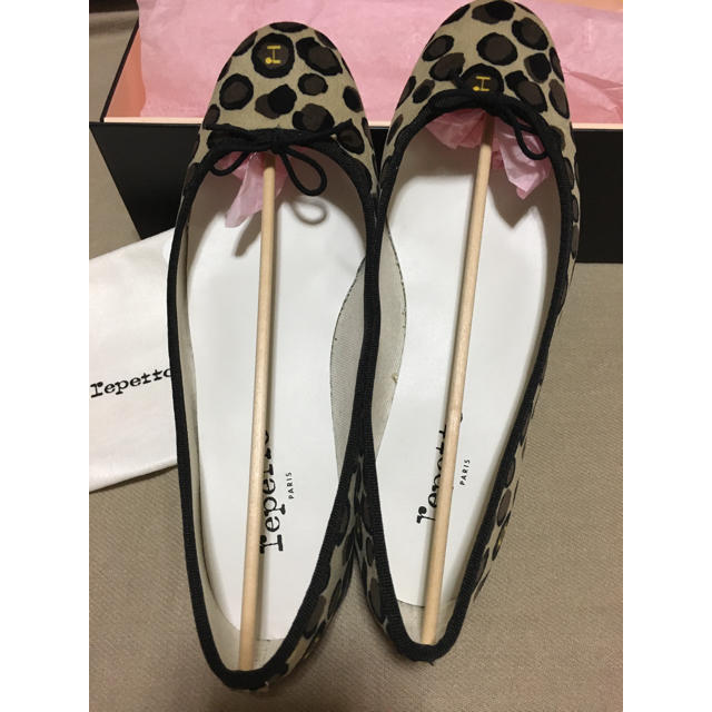 repetto(レペット)の repetto Ballerina Cendrillonレオパード39.5新品 レディースの靴/シューズ(バレエシューズ)の商品写真