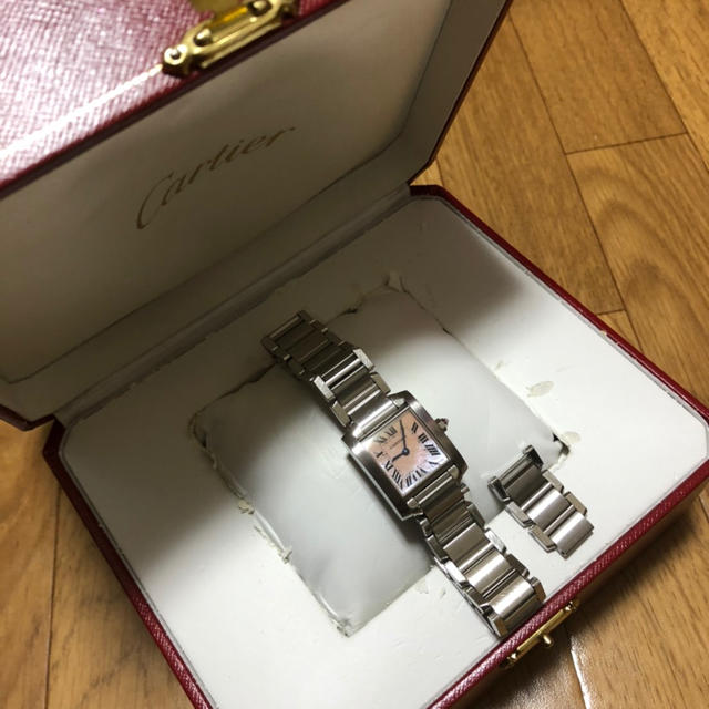 Cartier(カルティエ)のタンクフランセーズ　コマ　未使用3つ レディースのファッション小物(腕時計)の商品写真