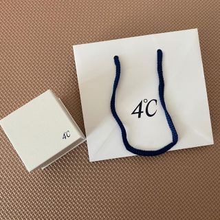 ヨンドシー(4℃)の4℃ ショップバック アクセサリーボックス 袋 ケース(ショップ袋)