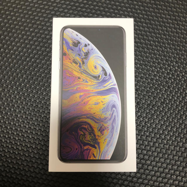 色シルバー【新品未使用】iPhone Xs Max Silver 64 GB