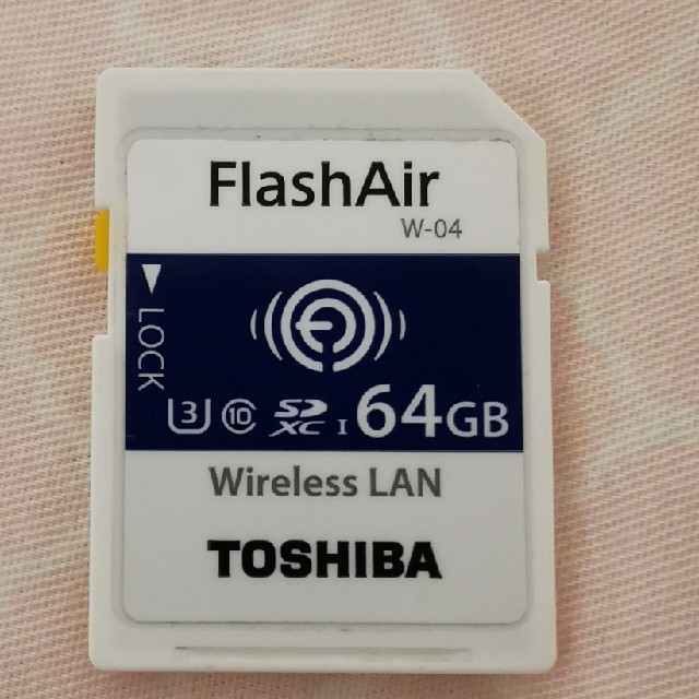 東芝 - TOSHIBA FlashAir W-04 64GB SDカード 無線LANの通販 by バナナ