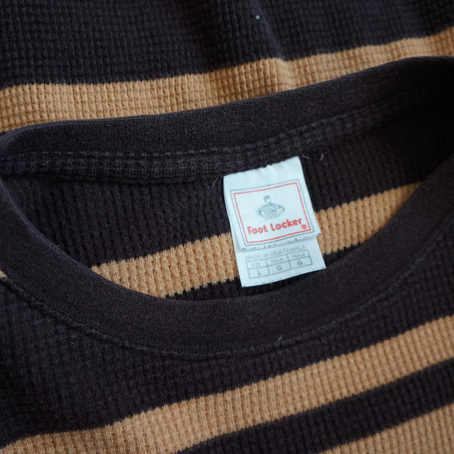 vintage Foot Locker stripe thermal メンズのトップス(Tシャツ/カットソー(七分/長袖))の商品写真