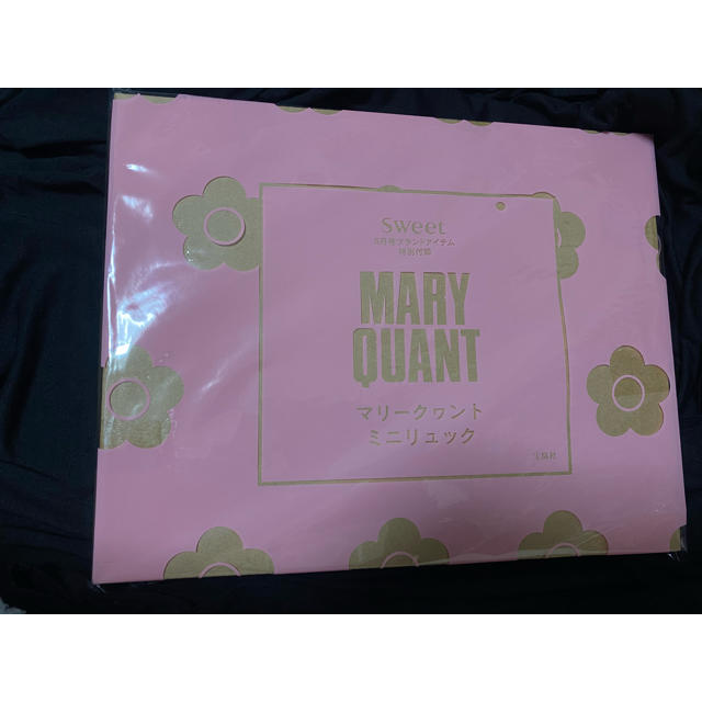 MARY QUANT(マリークワント)の【新品】sweet 付録 マリークワント【ミニリュック MARY QUANT】 レディースのバッグ(リュック/バックパック)の商品写真