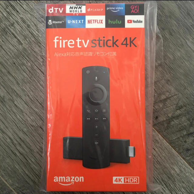 【新品】Amazon fire tv stick 4K