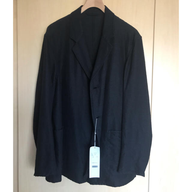 COMOLI(コモリ)のcomoli  20aw ウールシルクジャケット ネイビー サイズ2 メンズのジャケット/アウター(テーラードジャケット)の商品写真