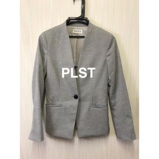 プラステ(PLST)のプラステ　PLST  ノーカラージャケット(ノーカラージャケット)