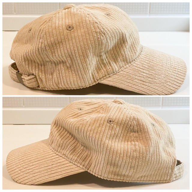 B:MING by BEAMS コーデュロイキャップ ベージュ オフホワイト レディースの帽子(キャップ)の商品写真