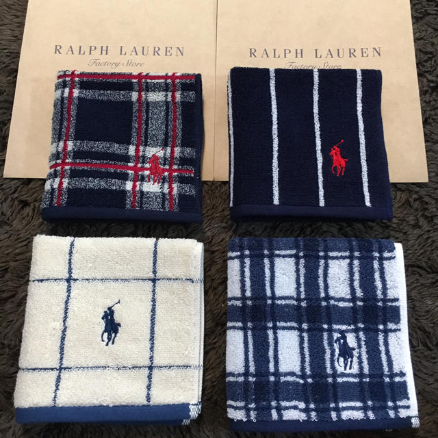 Ralph Lauren(ラルフローレン)のビジネス♡ラルフローレン タオルハンカチ メンズのファッション小物(ハンカチ/ポケットチーフ)の商品写真