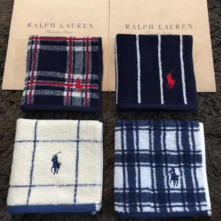 ラルフローレン(Ralph Lauren)のビジネス♡ラルフローレン タオルハンカチ(ハンカチ/ポケットチーフ)