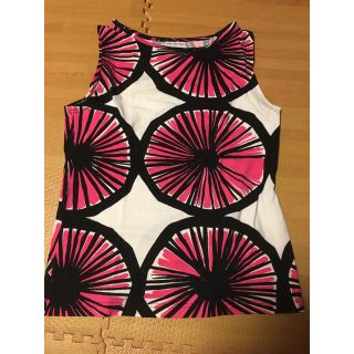 マリメッコ(marimekko)のmarimekko☆ノースリトップス(カットソー(半袖/袖なし))