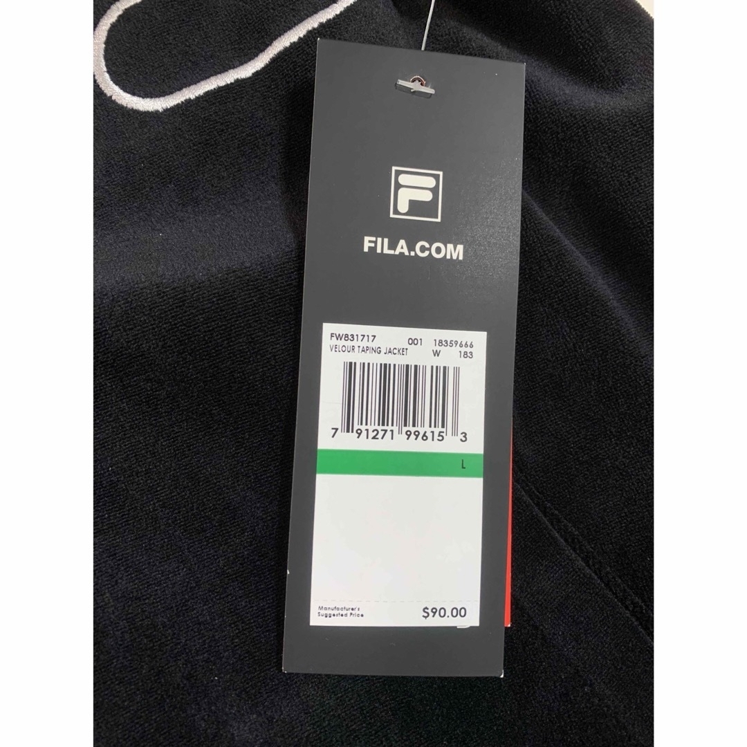 FILA(フィラ)のフィラ FILA ジャケット  VELOUR TAPING JACKET レディースのジャケット/アウター(ナイロンジャケット)の商品写真