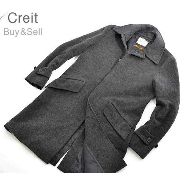 最高級 83,200円 メンズビギ カシミア混 厚手 ウール 最高級 83,200円 メンズビギ カシミア混 厚手 ウール