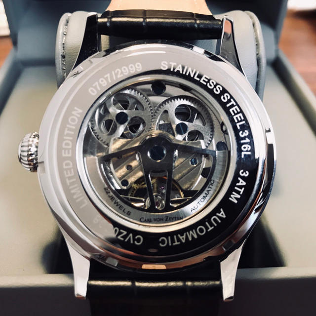 ORIENT(オリエント)のCarlvonZeyten  カールフォンツォイテン　自動巻腕時計ドイツ製 メンズの時計(腕時計(アナログ))の商品写真