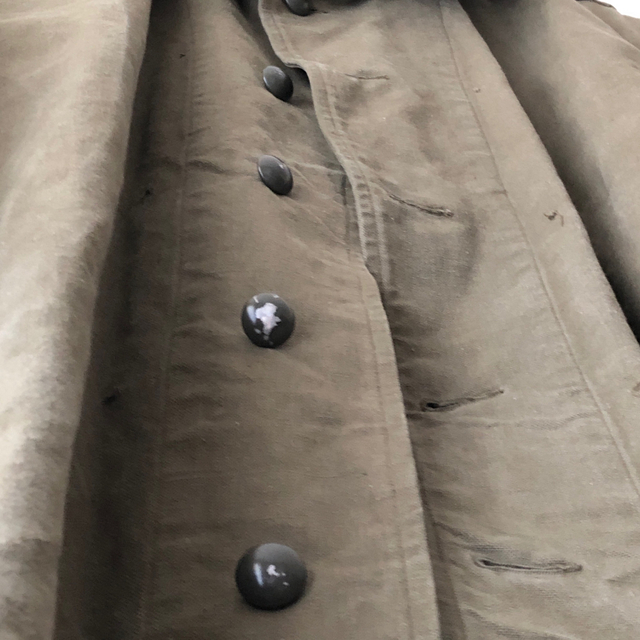 Maison Martin Margiela(マルタンマルジェラ)の【YUYU様専用】French Army Motercycle Coat M35 メンズのジャケット/アウター(トレンチコート)の商品写真