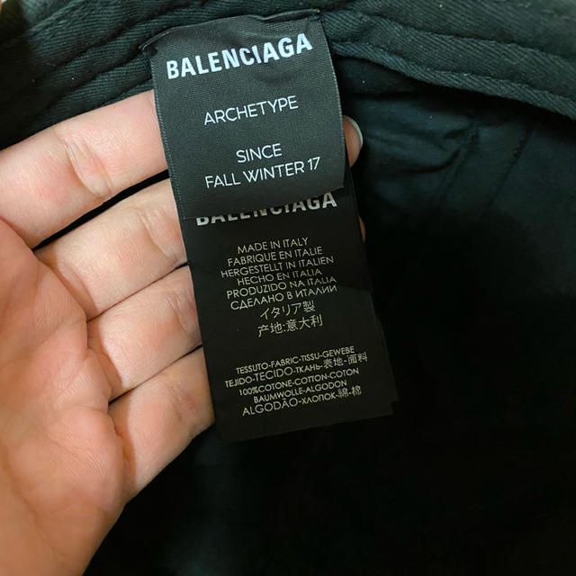 Balenciaga(バレンシアガ)のBALENCIAGA バレンシアガ キャップ 帽子 メンズの帽子(キャップ)の商品写真