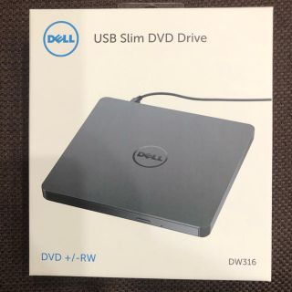 デル(DELL)のUSBスリムDVDドライブ　DELL(PC周辺機器)