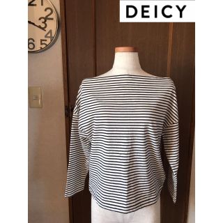 デイシー(deicy)のdeicy ボーダートップス(カットソー(長袖/七分))