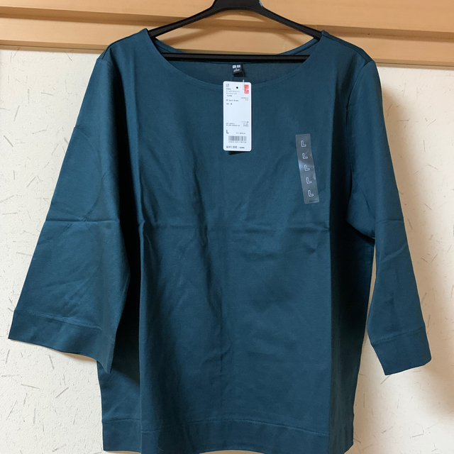 UNIQLO(ユニクロ)のワイドスリーブT レディースのトップス(Tシャツ(長袖/七分))の商品写真