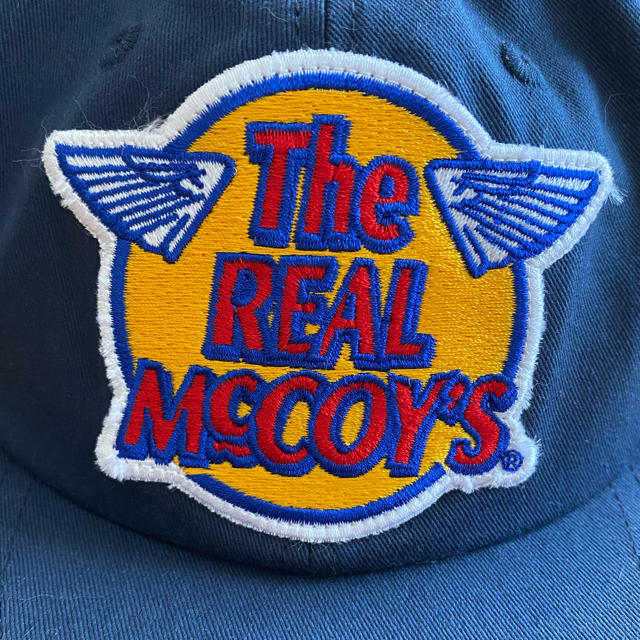 THE REAL McCOY'S(ザリアルマッコイズ)のリアルマッコイズ   本格刺繍大型ワッペンキャップ メンズの帽子(キャップ)の商品写真