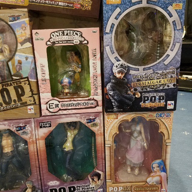 ワンピース フィギュア POP 9点set ビビ ロー ロビン 他 | www
