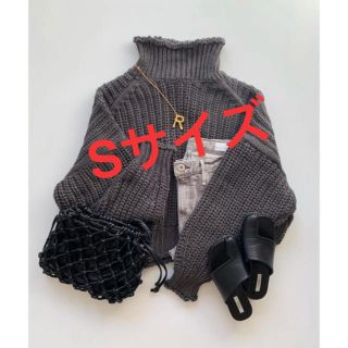 エイチアンドエム(H&M)の今週末まで値下げ　エイチアンドエム　H&M チャンキーニット　グレー Sサイズ(ニット/セーター)