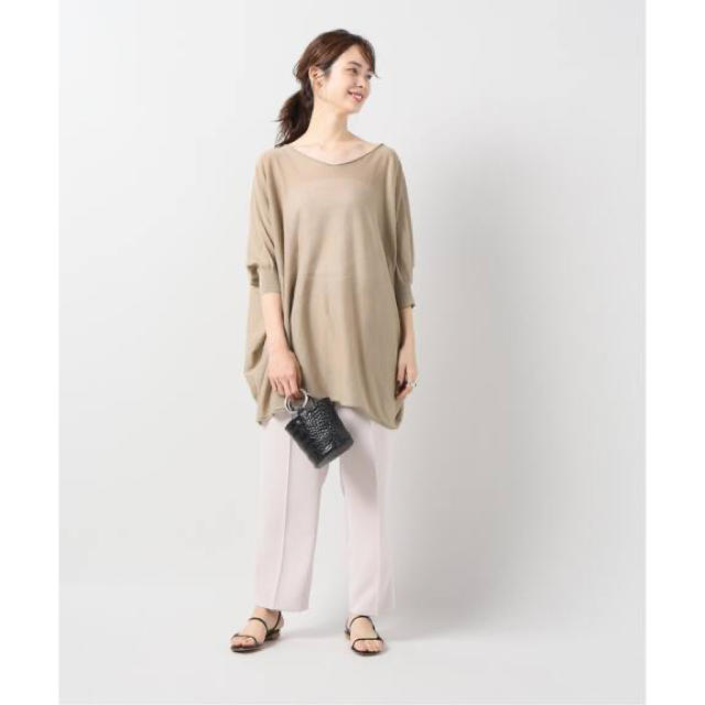 Plage(プラージュ)の専用　sheer knit ポンチョ　セット レディースのトップス(ニット/セーター)の商品写真