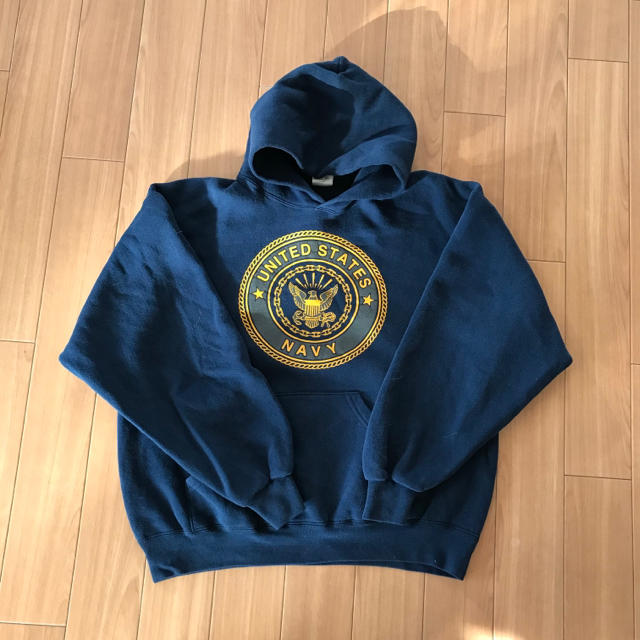 80's SOFFE製 U.S.NAVY パーカー MADE IN USA L | フリマアプリ ラクマ