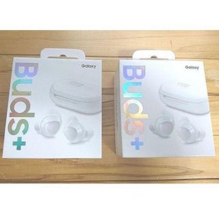 サムスン(SAMSUNG)のGalaxy Buds+ SM-R175NZWAXJP [ホワイト]　2個(ヘッドフォン/イヤフォン)