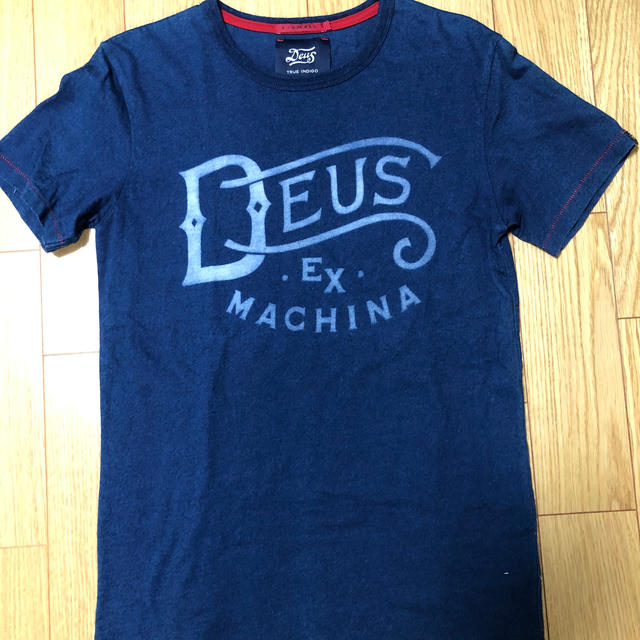 Deus ex Machina(デウスエクスマキナ)のDEUS デウス Tシャツ インディゴブルー メンズのトップス(Tシャツ/カットソー(半袖/袖なし))の商品写真