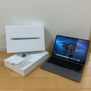 マック(Mac (Apple))の美品　Macbook Air 2020モデル(ノートPC)