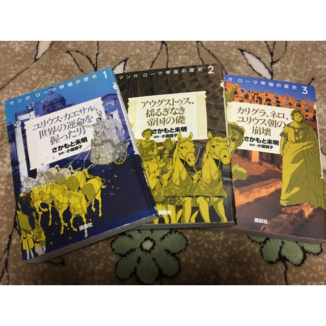 講談社(コウダンシャ)のローマ帝国の歴史1・2・3セット🌼 エンタメ/ホビーの本(人文/社会)の商品写真