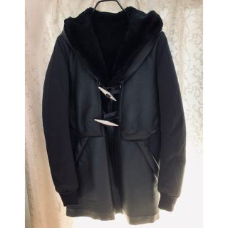 リックオウエンス(Rick Owens)のRICK OWENS ムートンコート　ダッフルコート　FW11 リックオウエンス(レザージャケット)