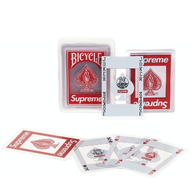 Supreme(シュプリーム)のSupreme Bicycle Clear Playing cards エンタメ/ホビーのテーブルゲーム/ホビー(トランプ/UNO)の商品写真