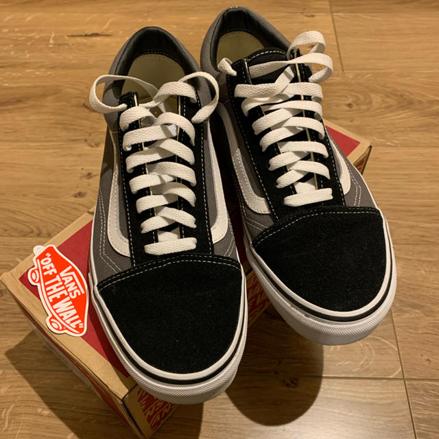 VANS OLD SKOOL US 限定 バンズ オールドスクール 黒 グレー