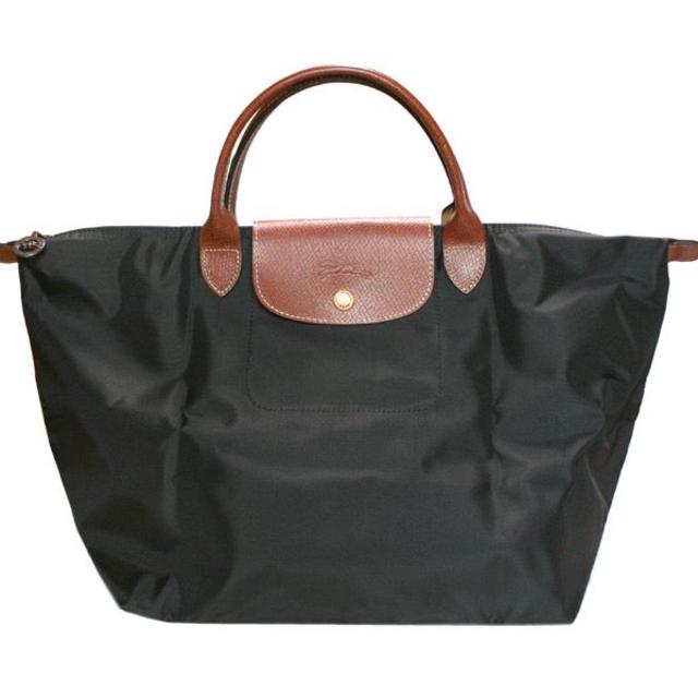 LONGCHAMP(ロンシャン)のロンシャン　ハンドバッグM ブラック　新品 レディースのバッグ(ハンドバッグ)の商品写真
