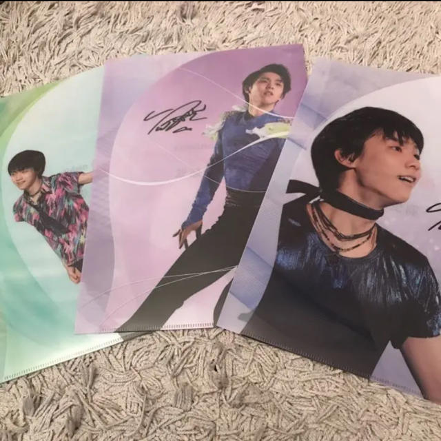 新品 羽生結弦 クリアファイル 東京西川 3種 - スポーツ選手