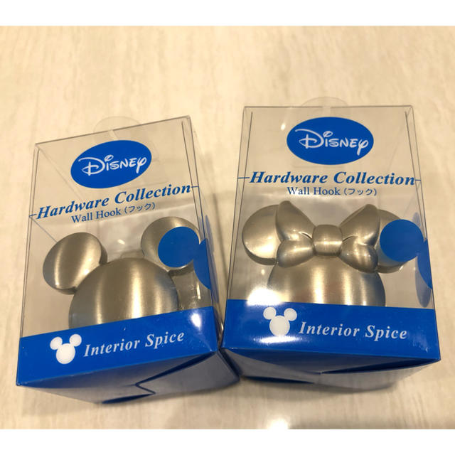 Disney(ディズニー)のミッキー＆ミニー　フック　セット インテリア/住まい/日用品の文房具(その他)の商品写真