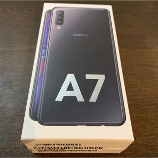 サムスン(SAMSUNG)の★ちぃ様専用★GalaxyA7  ブラック　64GB SIMフリー(スマートフォン本体)