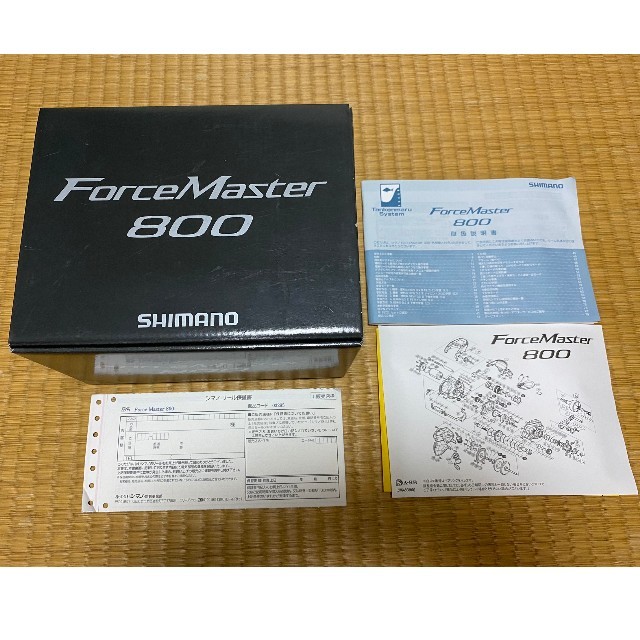 SHIMANO(シマノ)のシマノ　フォースマスター800 　リール　釣り スポーツ/アウトドアのフィッシング(リール)の商品写真