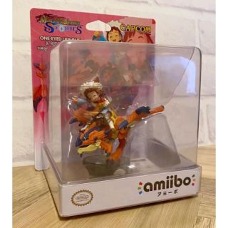 ニンテンドウ(任天堂)の【新品】アミーボ　隻眼のリオレウス&ライダー(女の子)　モンスターハンター(ゲームキャラクター)