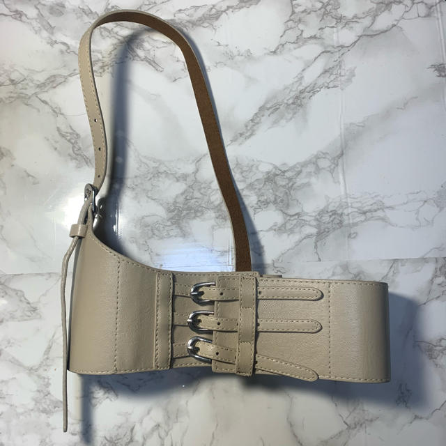 【ベージュ】harness belt ハーネスベルト レディースのファッション小物(ベルト)の商品写真