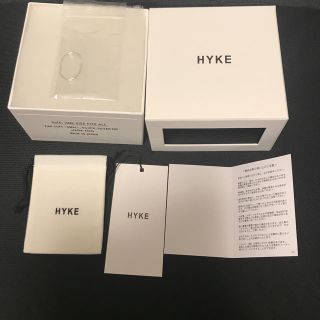 ハイク(HYKE)の新品未使用　HYKE ハイク　イヤーカフ　シルバー(イヤーカフ)