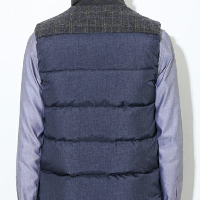 Glen Check Boa DOWN VEST