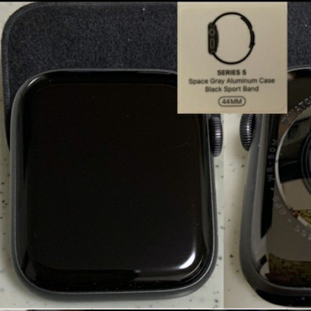 Apple Watch(アップルウォッチ)のApple watch 5 GPSモデル メンズの時計(腕時計(デジタル))の商品写真