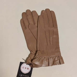 ランバンコレクション(LANVIN COLLECTION)のランバン羊革エレガント手袋(手袋)