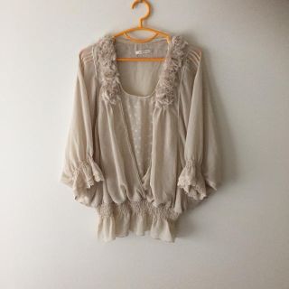 アクシーズファム(axes femme)の涼しげ♡シースルーカットソー(カットソー(長袖/七分))