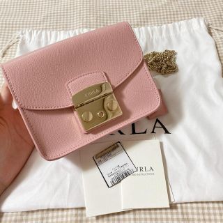 フルラ(Furla)のFURLA メトロポリス　カーフ　winter rose(ショルダーバッグ)