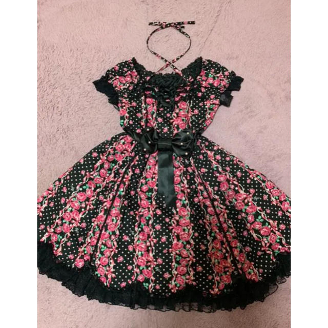 Angelic Pretty レディローズミニ袖JSK　セット