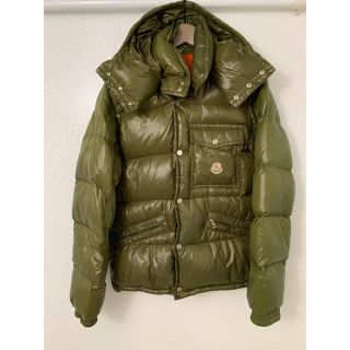 モンクレール(MONCLER)のモンクレール MONCLER K2 ダウンジャケット フード ナイロン カーキ(ダウンジャケット)